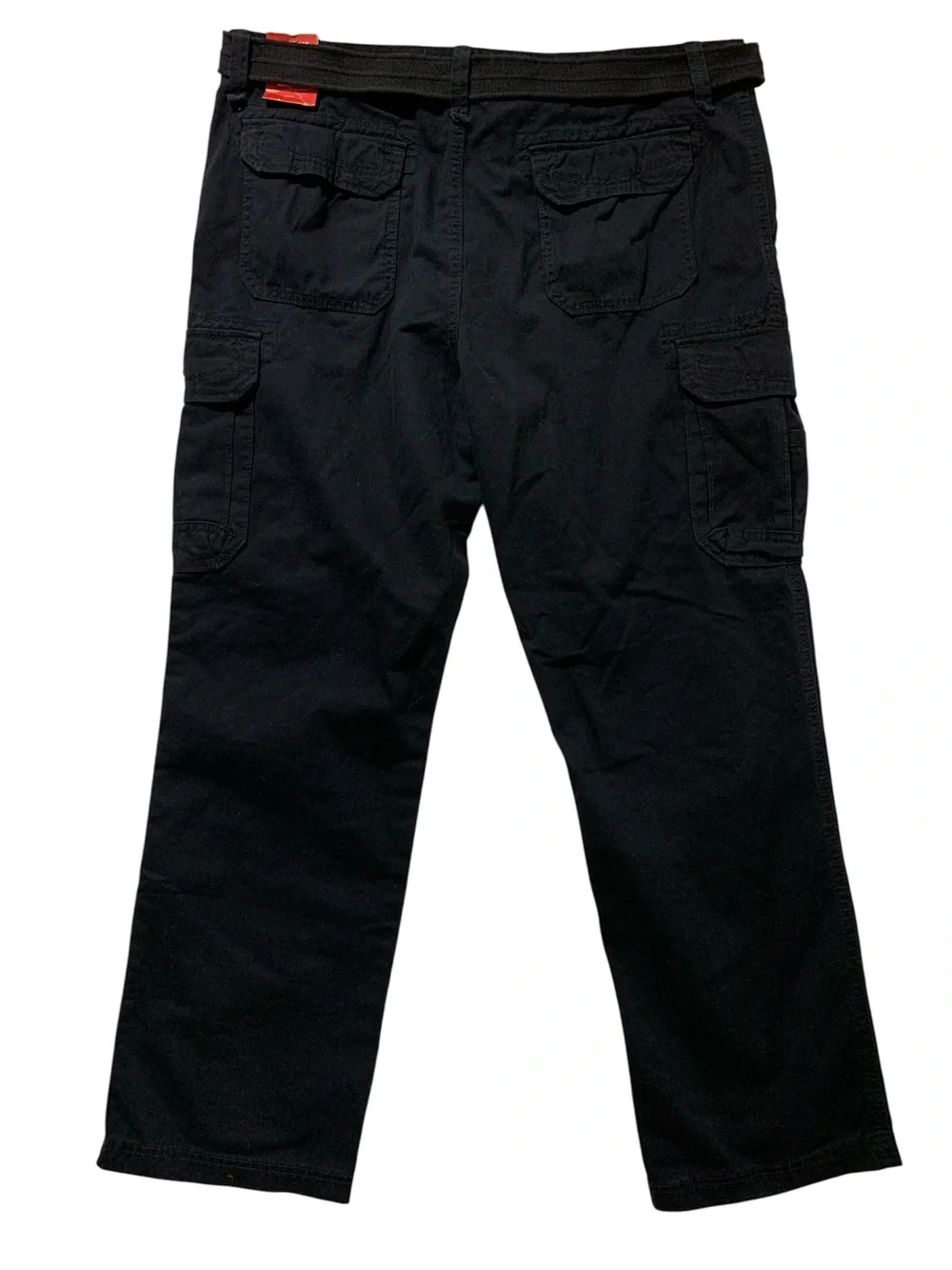 UNIONBAY Men's Survivor Relaxed Fit Cargo Black Pants Size 38x32 NWT Utility